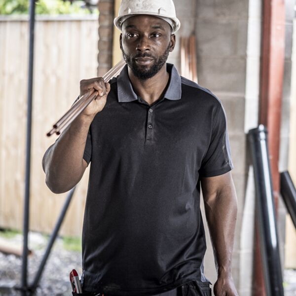 Regatta Contrast Quick Wicking Piqué Polo Shirt Thumbnail